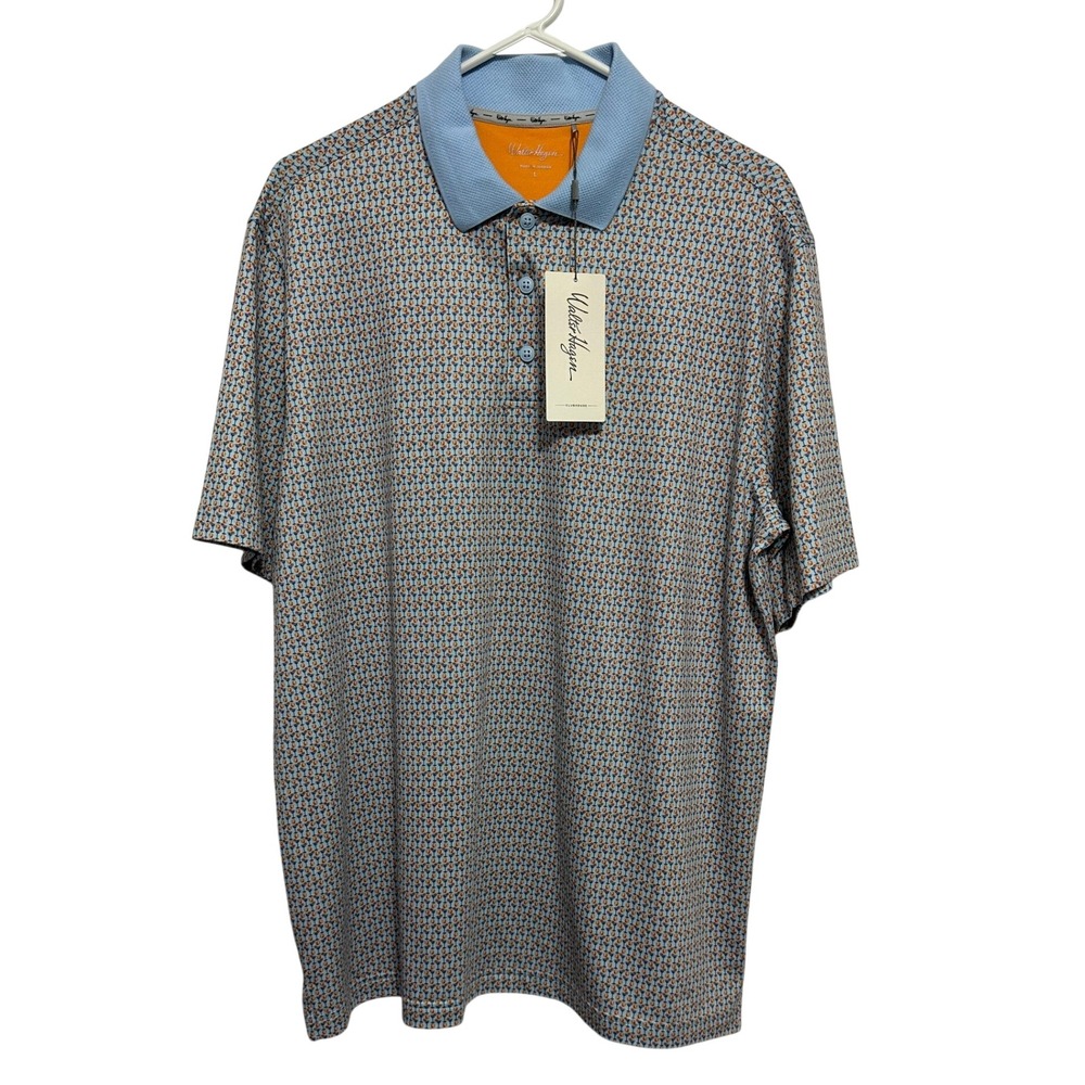 Walter Hagen Polo Shirt Mens L  Performance Golf NWT
